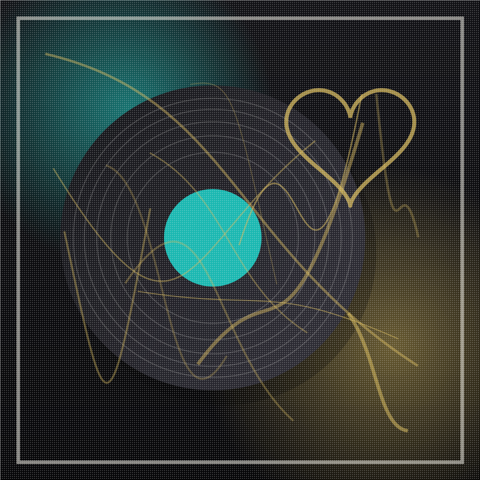 Silverheart Studios abstract record artwork.